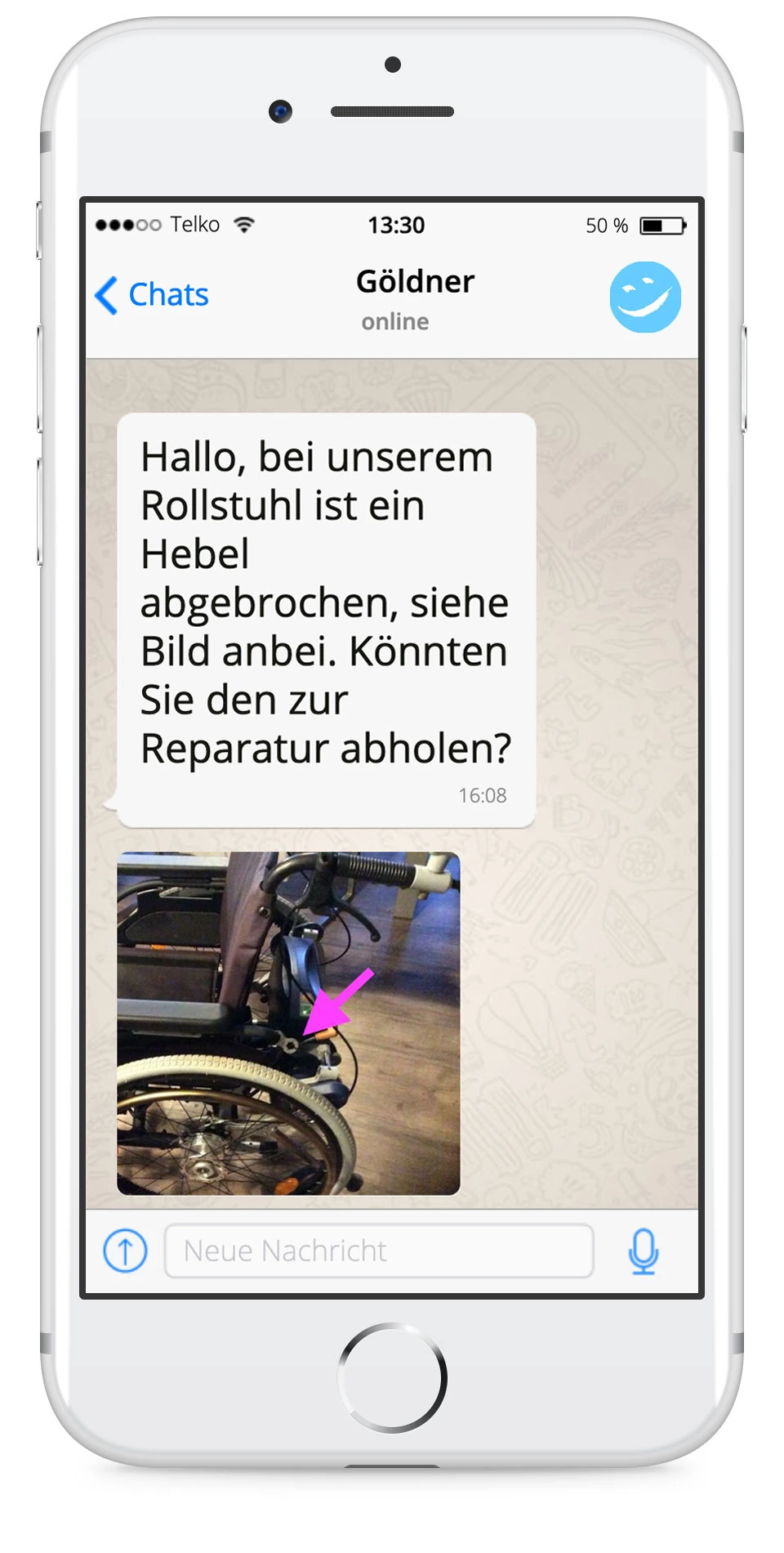 WhatsApp Beispiel-Chat 4